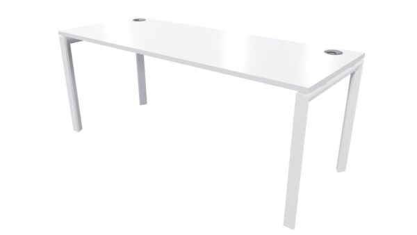 Novah Desk White Frame - White