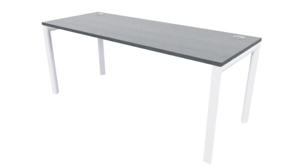 Novah Desk 1800 x 700mm White Frame New Graphite SKU Code 20044 2003 scaled Online Furniture NZ