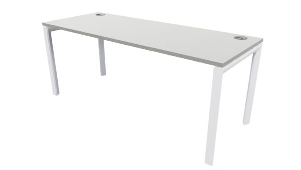 Novah Desk 1800 x 700mm White Frame Seal Grey SKU Code 20044 1803 scaled Online Furniture NZ