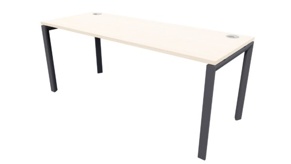 Novah desk 1500 x 600mm Black Frame Aged Ash SKU Code 20040 1308 scaled Online Furniture NZ
