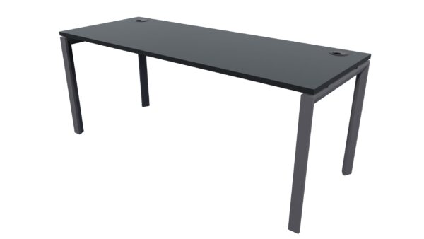 Novah desk 1500 x 600mm Black Frame Carbon SKU Code 20040 0208 scaled Online Furniture NZ