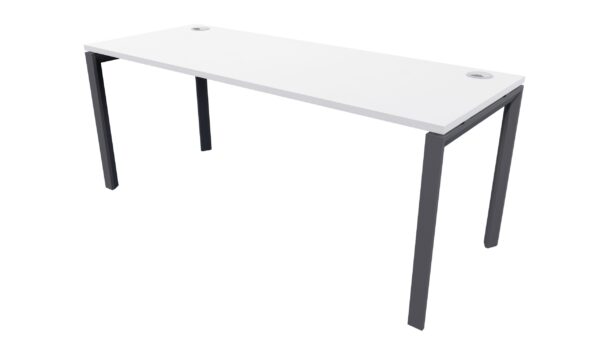 Novah desk 1500 x 600mm Black Frame Silver Strata SKU Code 20040 1908 scaled Online Furniture NZ