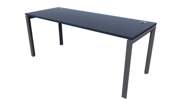 Novah desk 1500 x 700mm Black Frame Char Blue SKU Code 20041 0608 scaled Online Furniture NZ