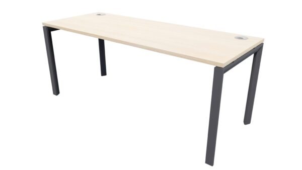 Novah desk 1500 x 700mm Black Frame Seasoned Oak SKU Code 20041 1608 scaled Online Furniture NZ