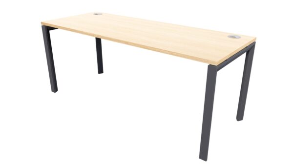 Novah desk 1500 x 700mm Black Frame Sublime Teak SKU Code 20041 1708 scaled Online Furniture NZ