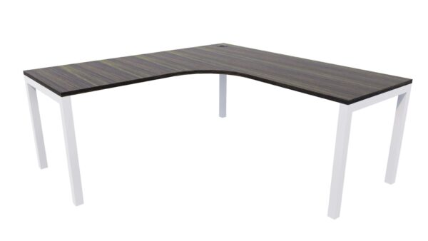 Quattro Workstation 1500 x 700mm Dark Oak SKU Code 20011 04 scaled Online Furniture NZ