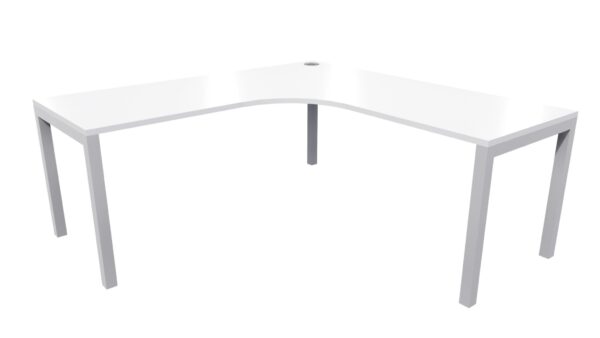 Quattro Workstation 1500 x 700mm White SKU Code 20011 03 scaled Online Furniture NZ