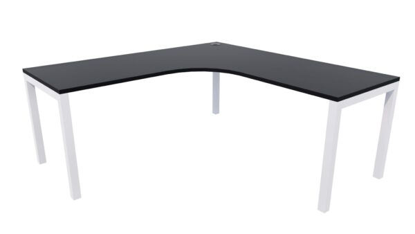 Quattro Workstation 1800 x 600mm Black SKU Code 20008 08 scaled Online Furniture NZ