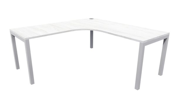 Quattro Workstation 1800 x 600mm Nordic Pine SKU Code 20008 15 scaled Online Furniture NZ