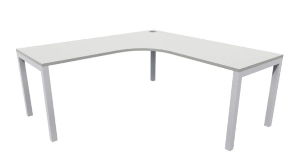 Quattro Workstation 1800 x 600mm Seal Grey SKU Code 20008 18 scaled Online Furniture NZ