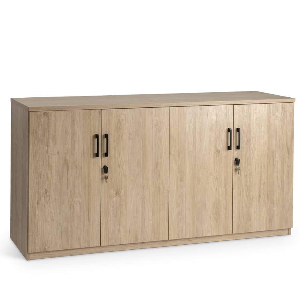 Quickship Locking Credenza 1800mm Skara Furniture New Zealand